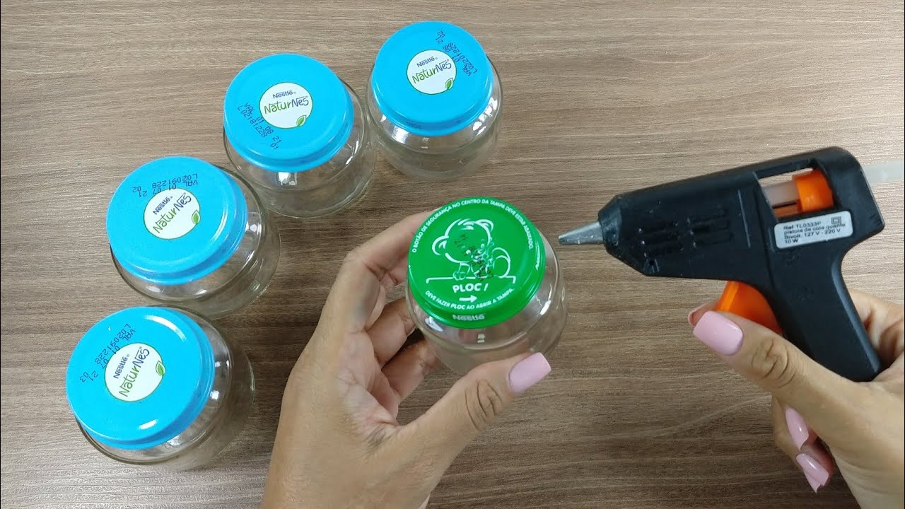 4 IDÉIAS ESPETACULARES COM POTE DE VIDRO ❣️
