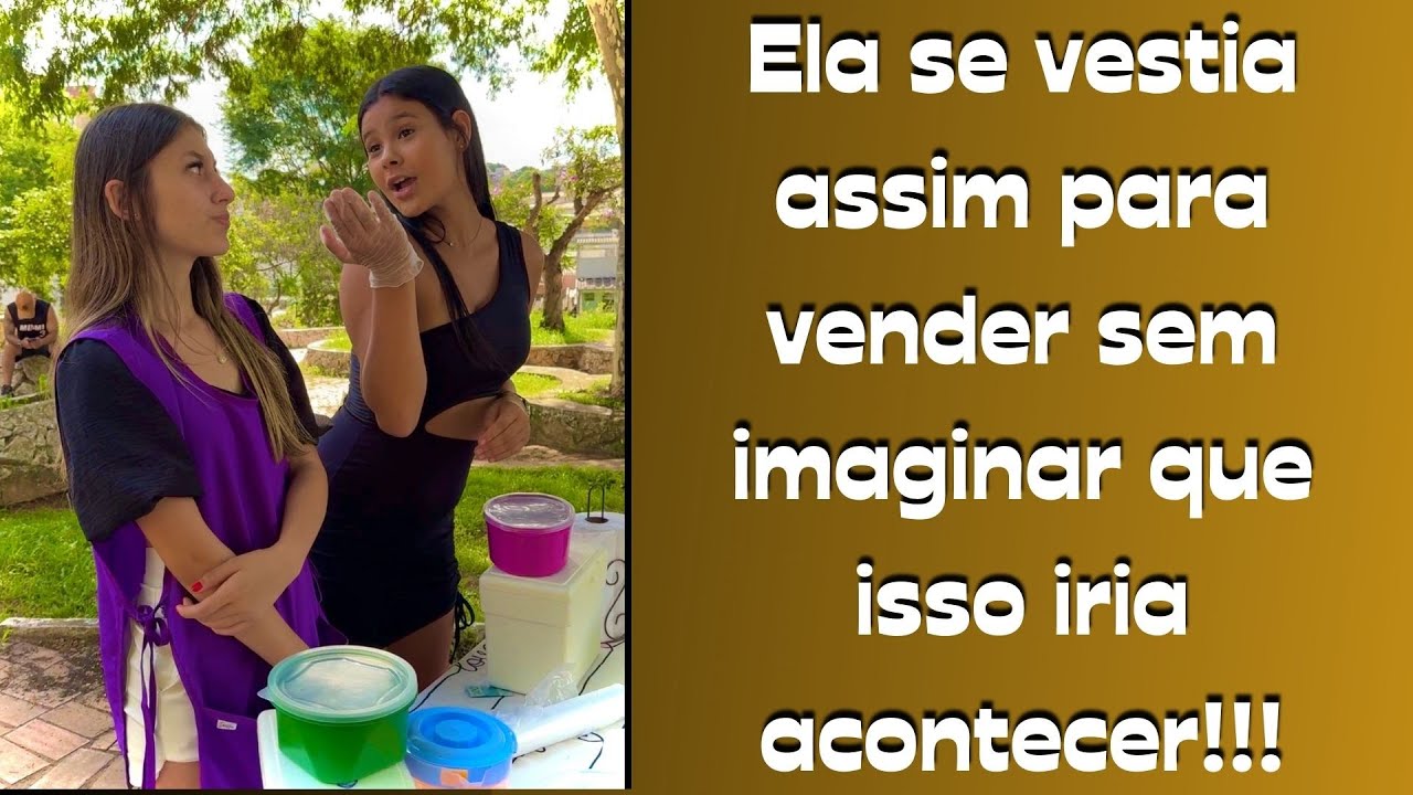 Ela se vestia assim para vender sem imaginar que isso iria acontecer!!!