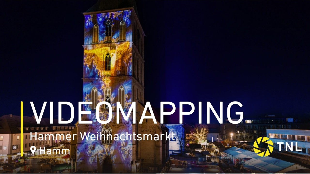 Video Mapping AR Show Church Hamm TNL