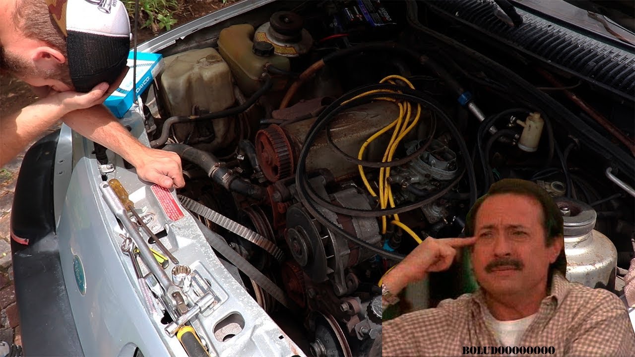 Como NO cambiar la correa de Distribucion en un Ford Sierra XR4
