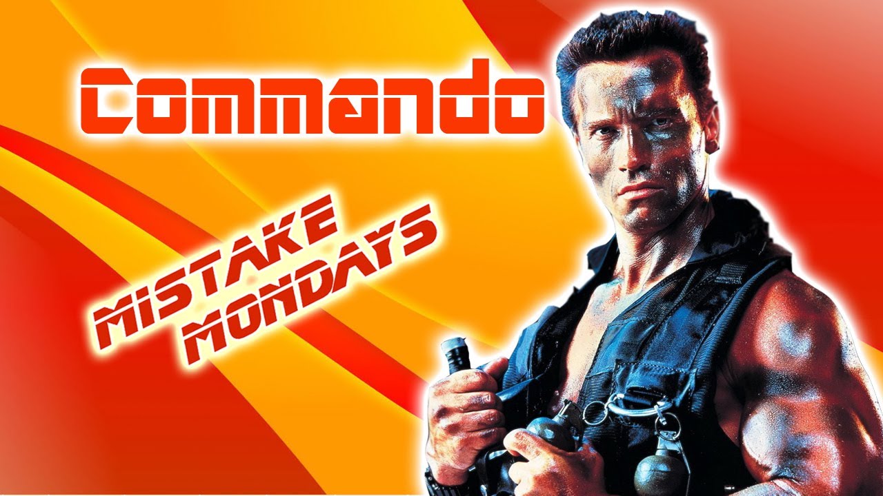 Commando (1985) Movie Mistakes