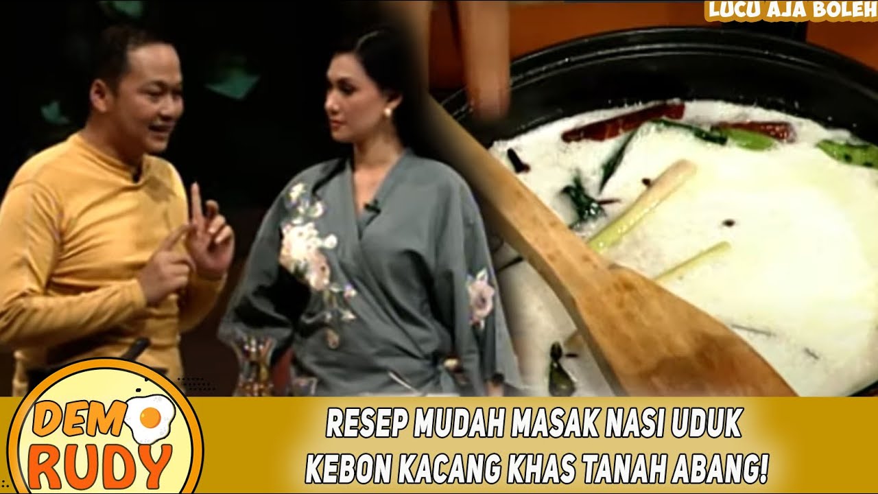 RESEP MUDAH MASAK NASI UDUK KEBON KACANG KHAS TANAH ABANG! - DEMO RUDY