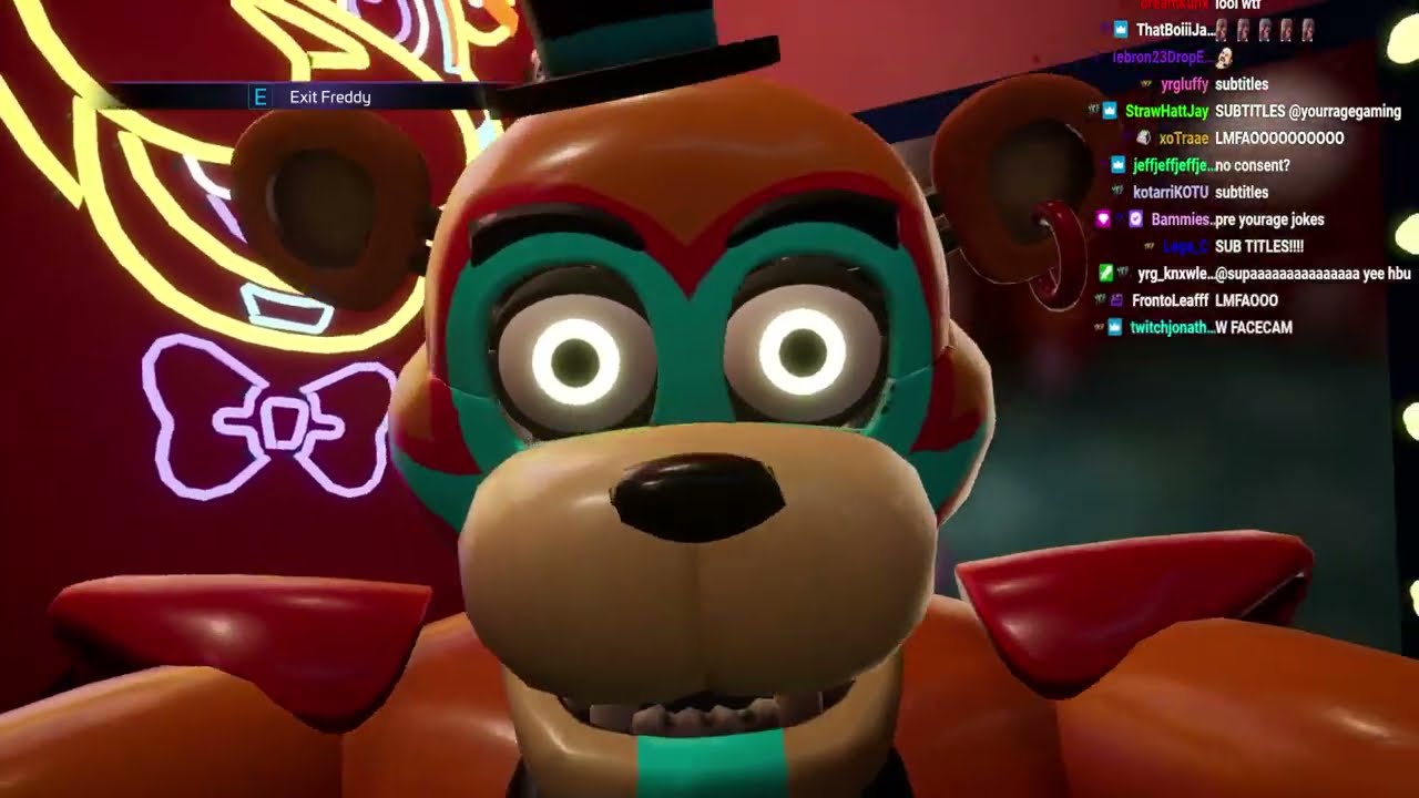 YourRAGE Plays Five Nights at Freddy's Security Breach