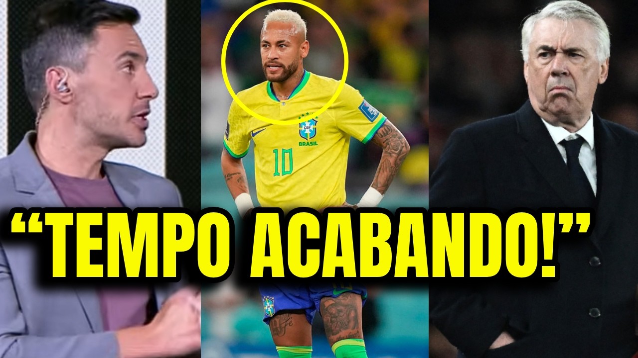 🚨EXCLUSIVO! Ancelotti é direto e coloca prazo para Neymar voltar à Seleção