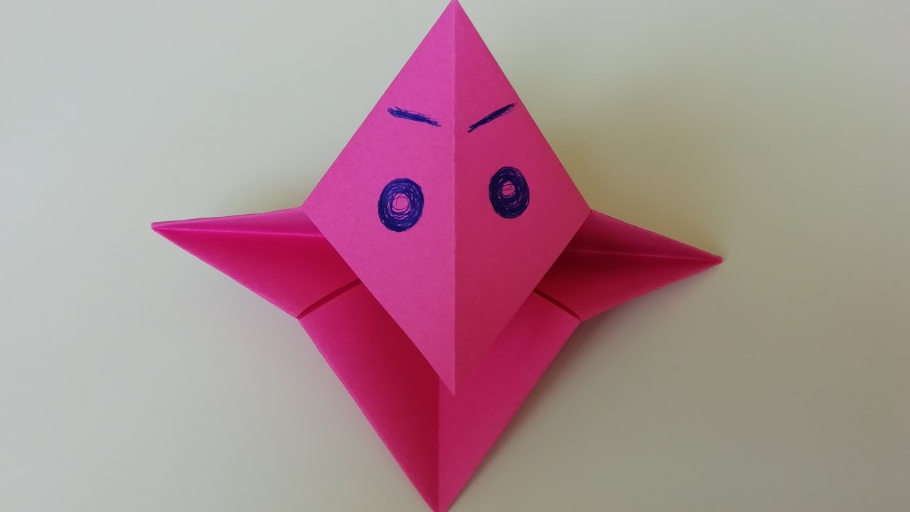 Origami Kukla Yapımı - Kağıttan Kukla Nasıl Yapılır