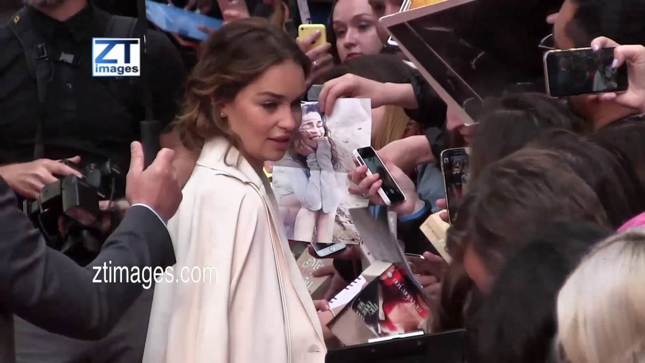 Emilia Clarke at the film premiere Me Before You held at Curzone Mayfair in London, UK.