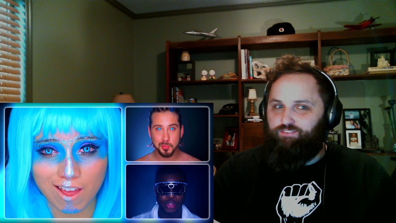 The Bushy Beard REACTS to Daft Punk by Pentatonix!