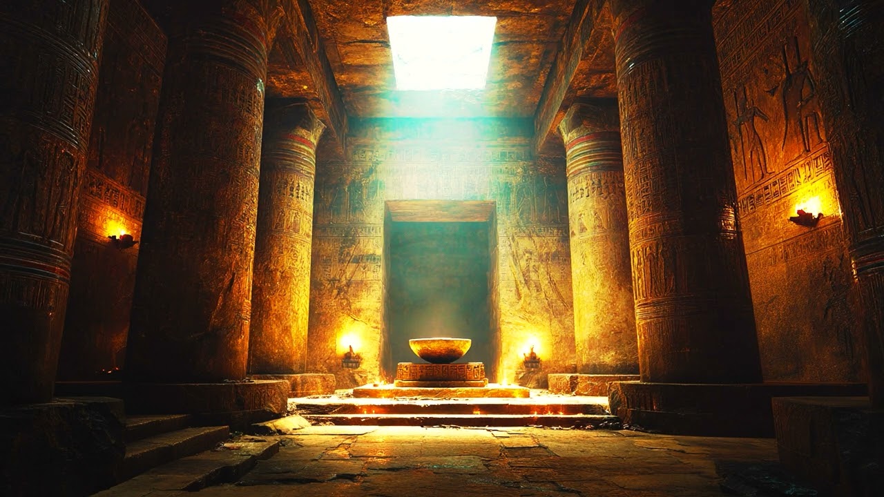 Sacred Sands &ndash; Ambient Cinematic Soundscape | Ancient Desert Temple Music 🏺