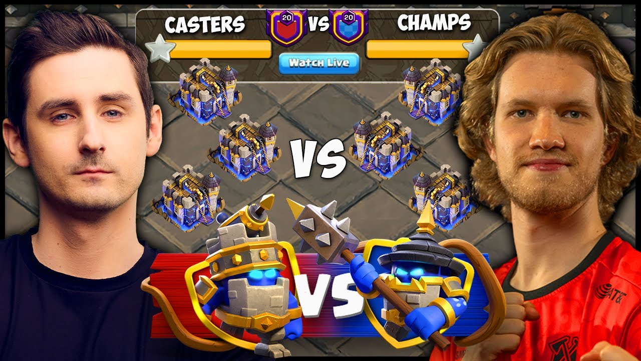 Casters vs World Champs for the 1st Time EVER in Clash of Clans! (Pick & Ban)