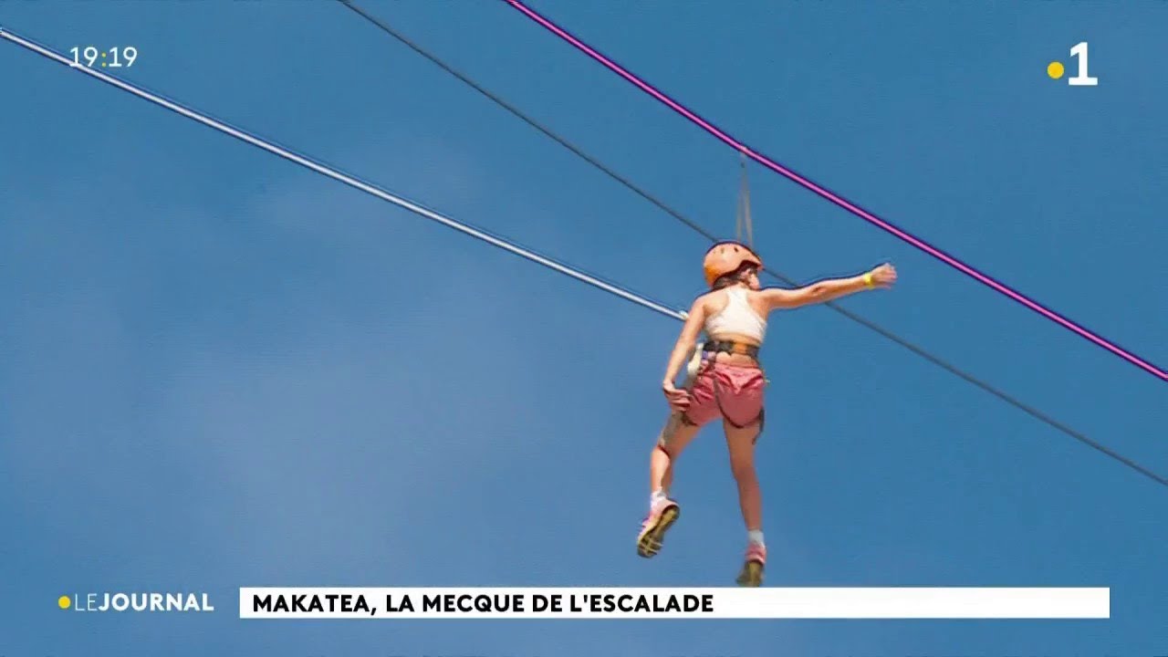 Makatea, la Mecque de l'escalade.