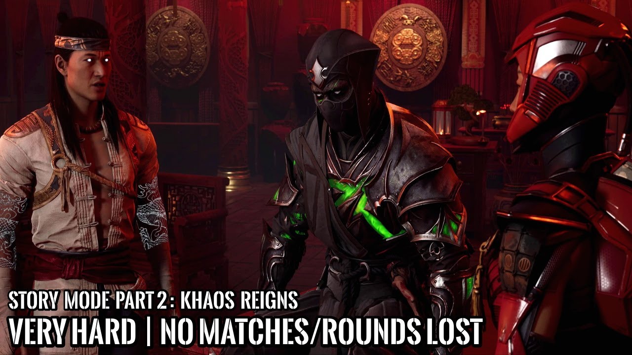 MORTAL KOMBAT 1 KHAOS REIGNS | Full Game Walkthrough | Very Hard | No Matches/Rounds Lost | 4K 60FPS