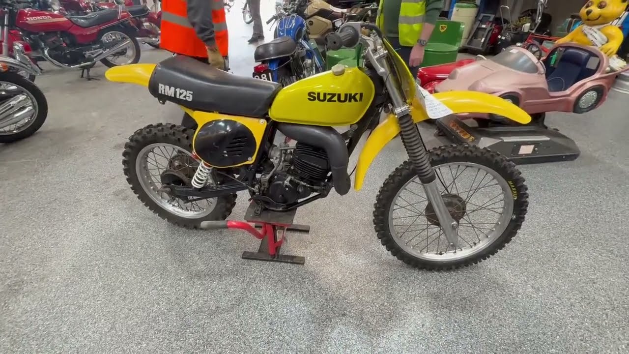 1977 SUZUKI RM 125 | MATHEWSONS CLASSIC CARS | AUCTION: 21, 22 & 23 MAY 2025