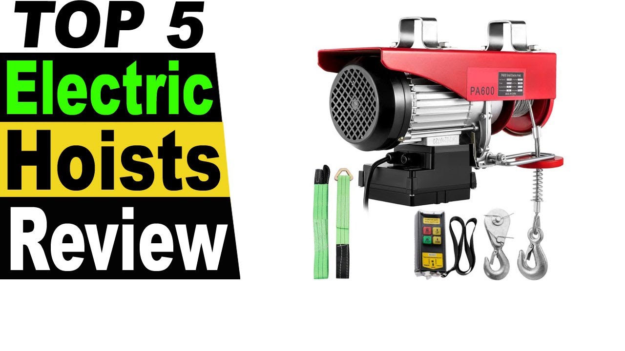 TOP 5 Best Electric Hoists Review 2023