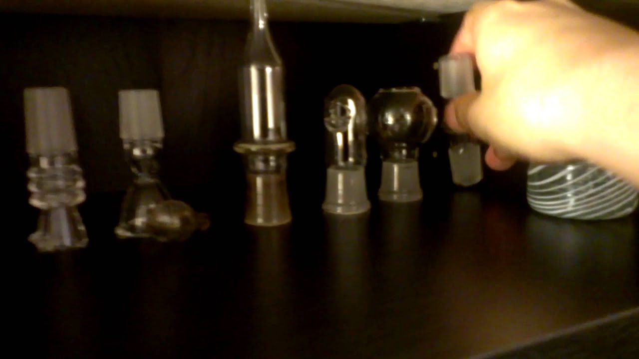 Glass slides, bowls and bong Collection