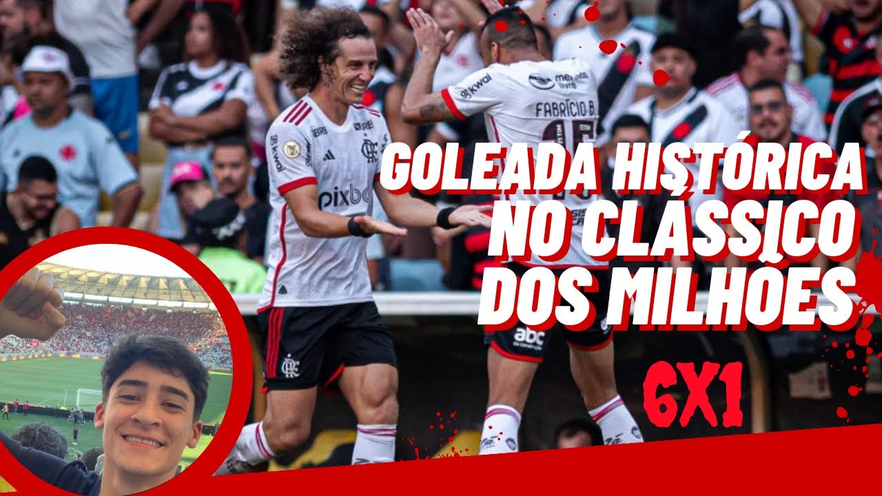 A REAÇÃO DOS VASCAÍNOS NO MARACA EM GOLEADA HISTÓRICA DO FLAMENGO - Vasco 1 x 6 Flamengo