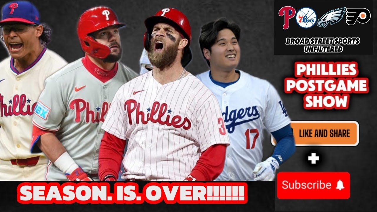RANT!!!! PHILLIES NO SHOW AND ARE DOWN 0-2 TO THE DODGERS IN THE NLDS!!!!!!!