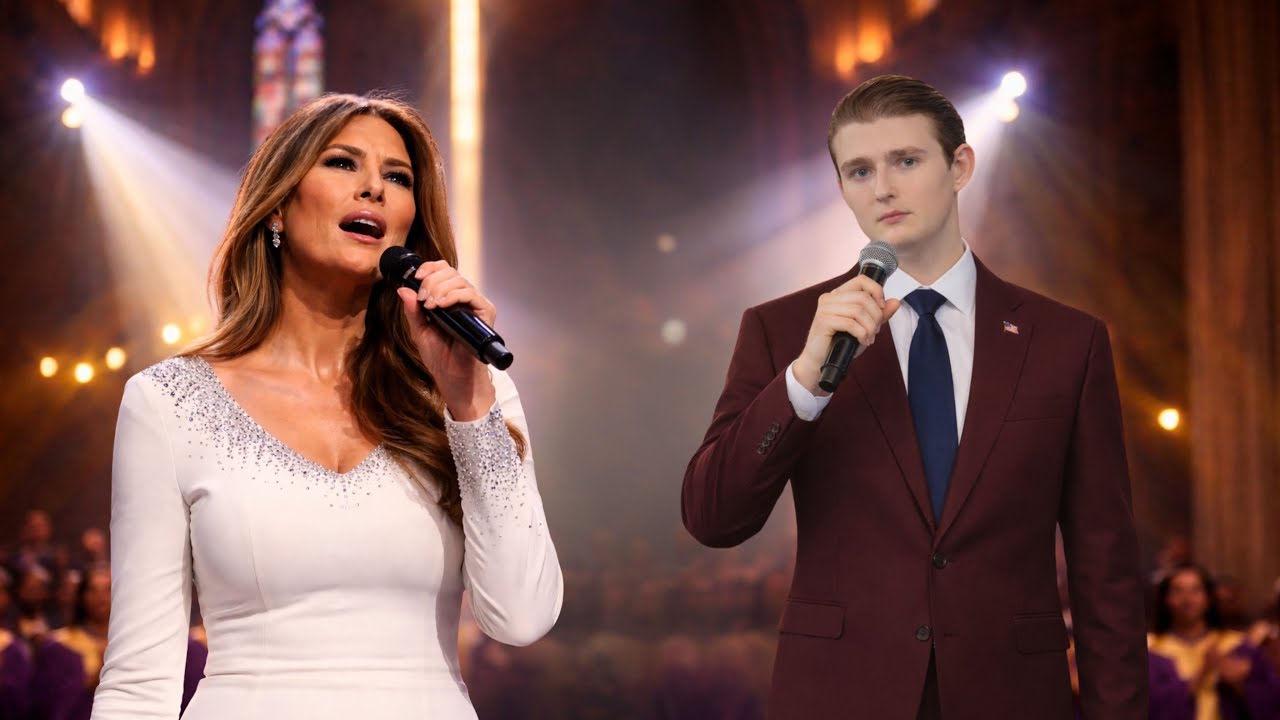 HEAVEN CALLED OUR NAME | Choral Ambient Techno Worship Duet – Melania Trump & Barron Trump