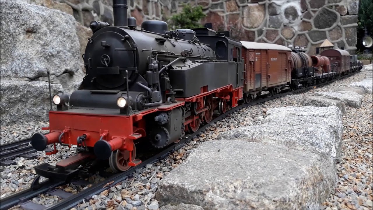 Gartenbahn Eigenbau Lok BR 75