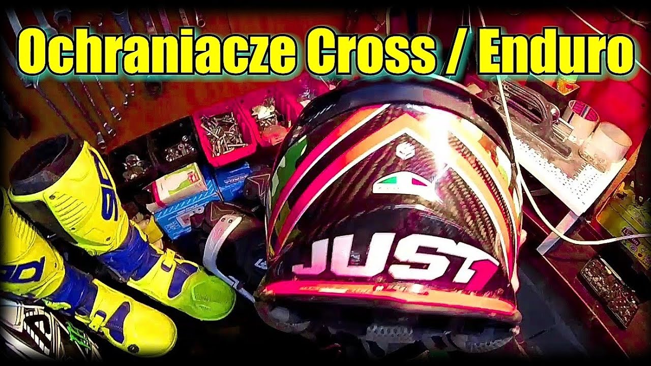 Ochraniacze Cross-Enduro czyli Jak uniknąć kontuzji.