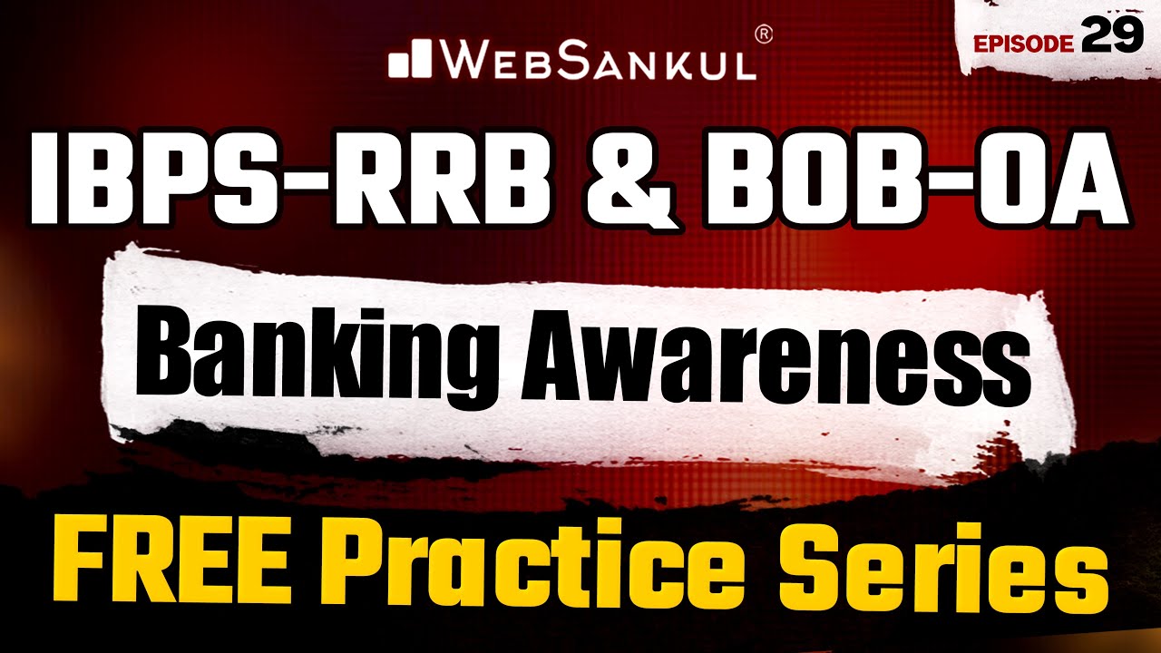 Banking Awareness | સફળતાની Free Practice Series | Ep 29 | BOB Office Assistant | IBPS | RRB