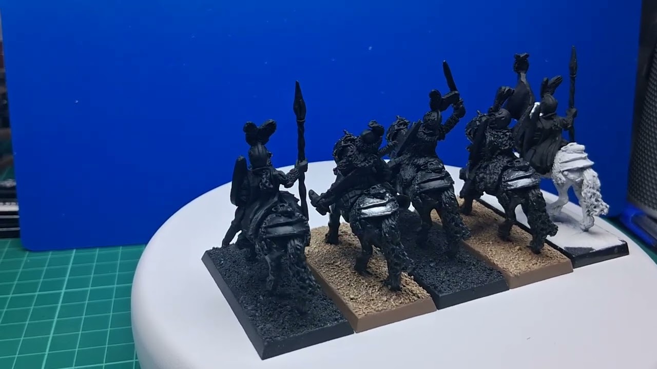 Citadel 1980s Elwings elven cavalry project. Part 1