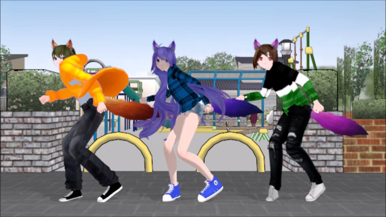 MMD - Daniel, Dottie and Rylan - Numa Numa {Aphmau}