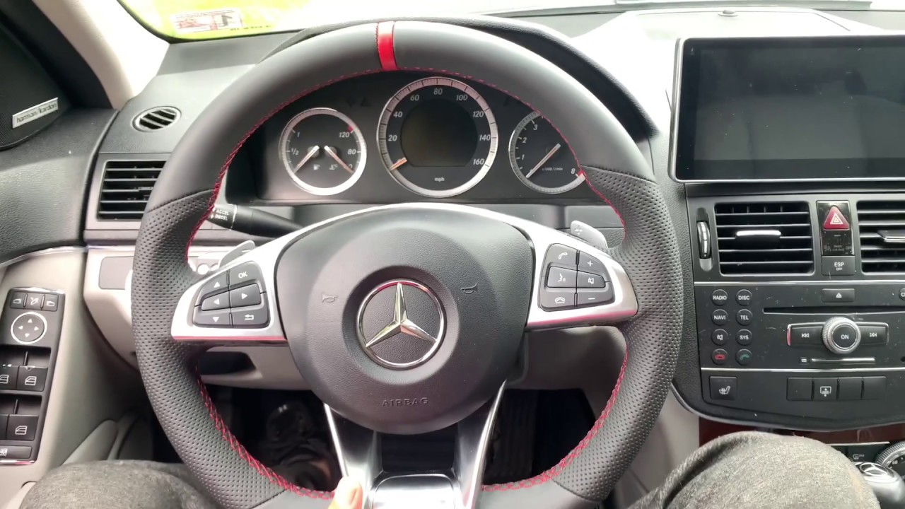 2008 W204 C300 — лучшее обновление интерьера!!