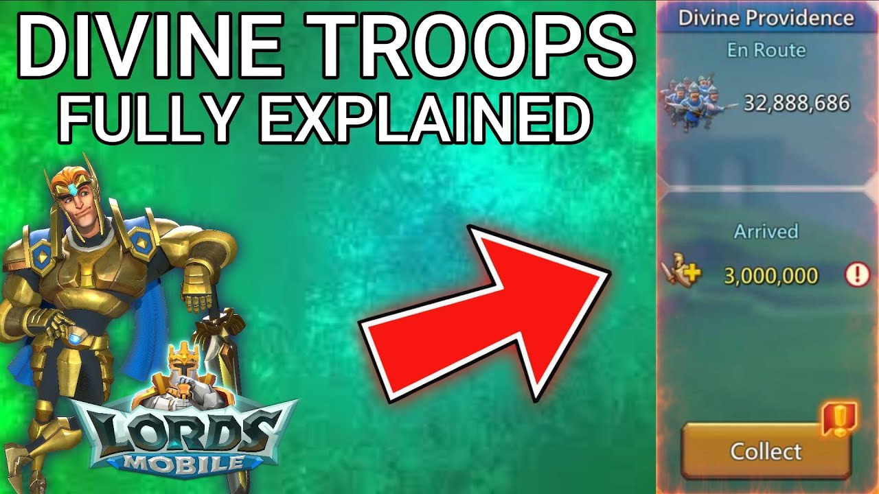 What Are DIVINE TROOPS? Fully Explained - Lords Mobile