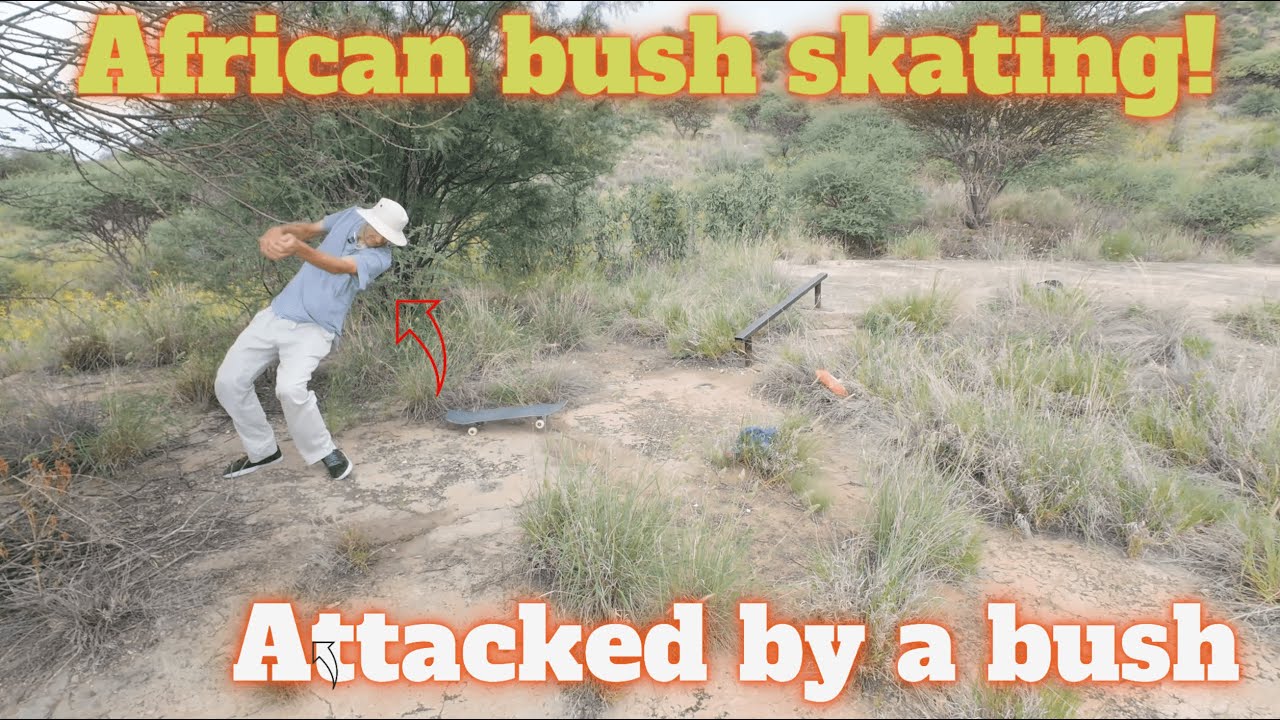 Skating the African bush. Hidden Gem found!
