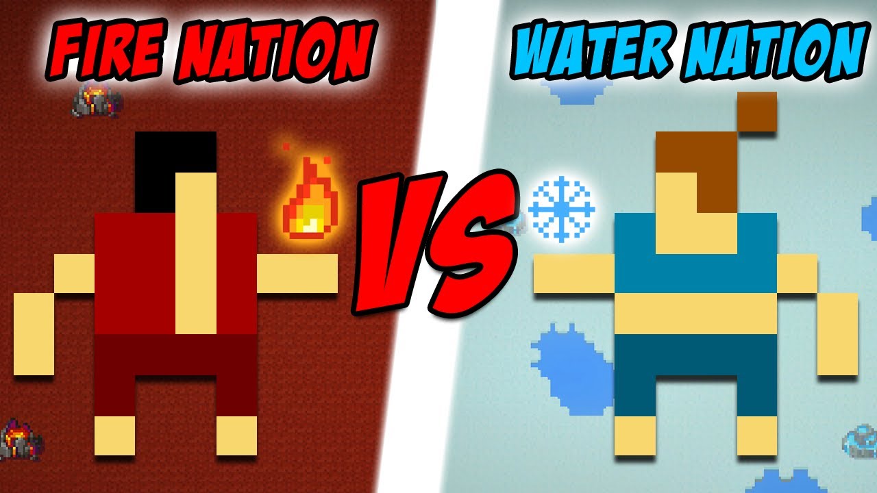 Would FIRE Benders Or WATER Benders Win? - Worldbox