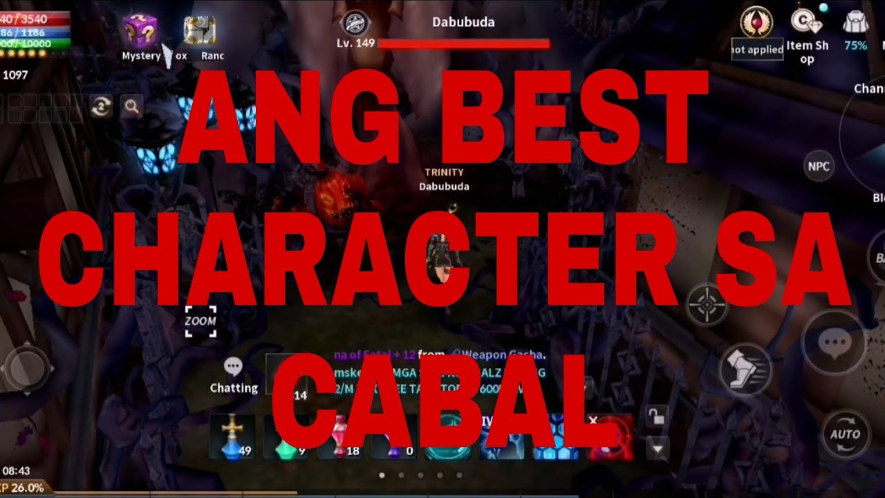 CABAL MOBILE - THE BEST CLASS CHARACTER TO CHOOSE