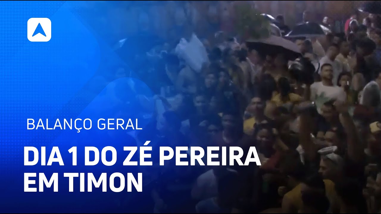 Foliões lotam 1º dia do Zé Pereira de Timon com Tony Salles e Igor Kannário