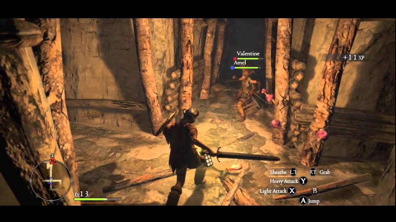 Dragon's Dogma dungeon gameplay