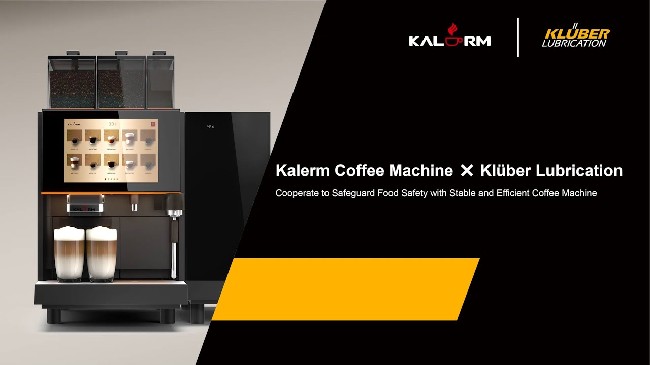 Kalerm Coffee Machine x Klüber Lubrication: Ensuring food safety with reliable coffee machines
