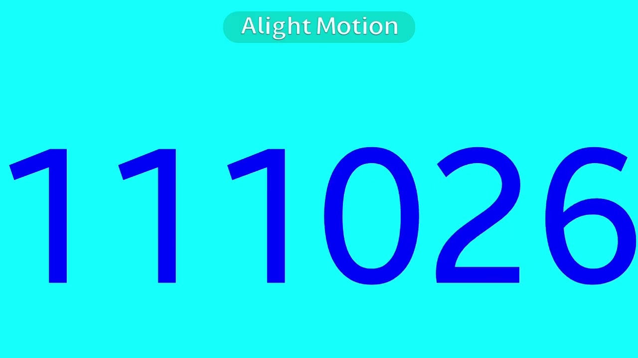 Numbers 0 to 220000