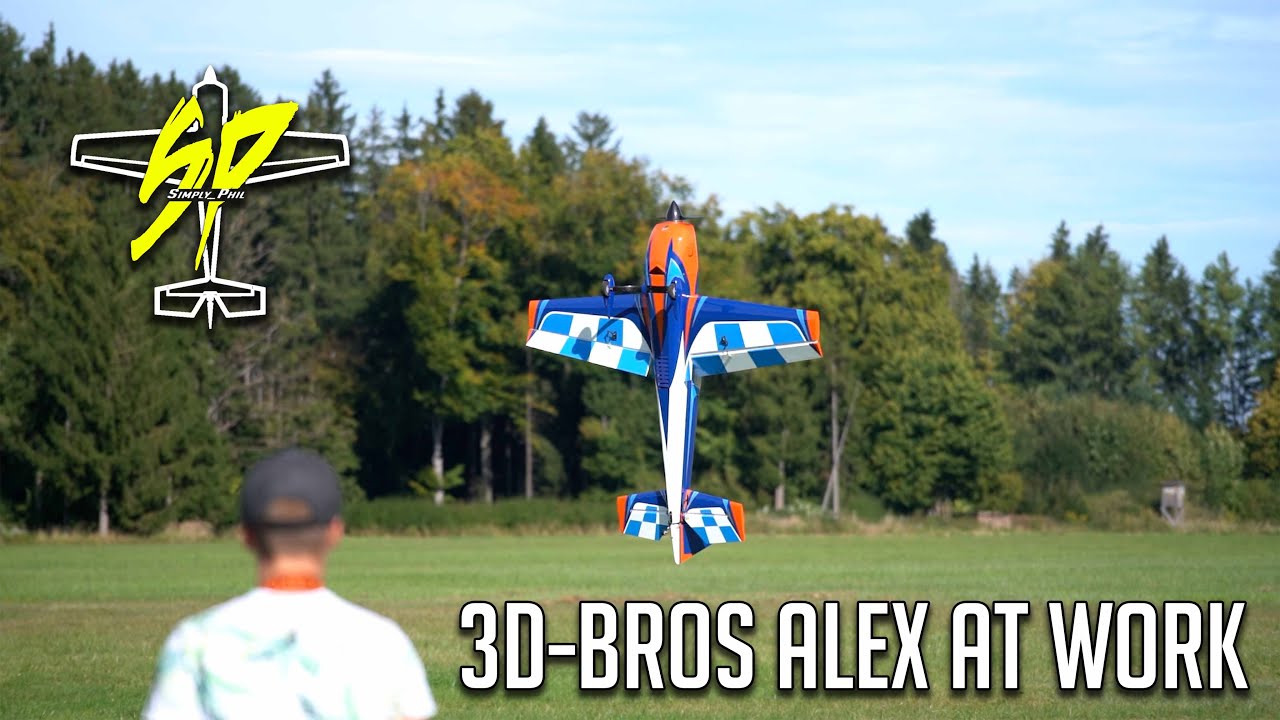 3DBros Alex at Work || Extremeflight Extra330SC 95