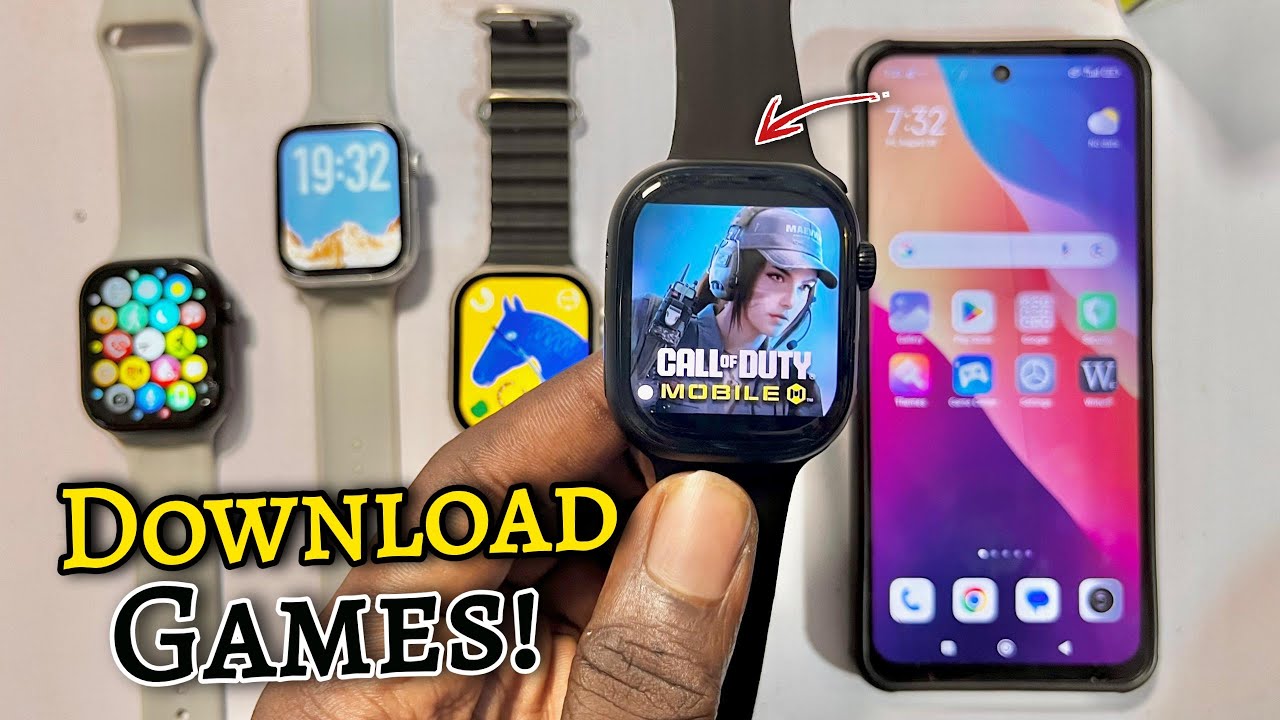 How to Download & Play Games on Any Smartwatch | Smartwatch Apps & Games Download