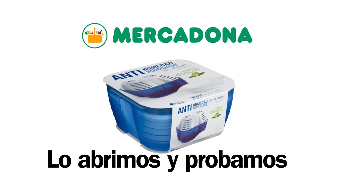 Probamos el set anti humedad de Mercadona