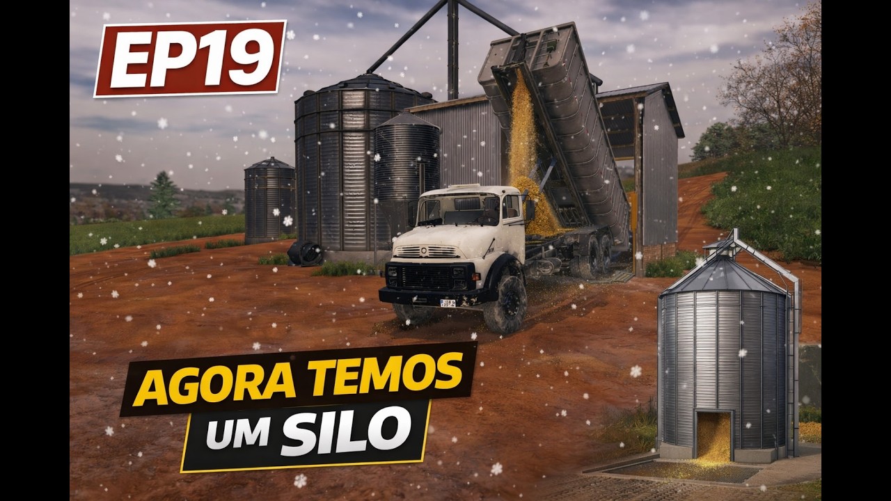 Sítio Pirambeiras EP19 – Compramos um Silo para a Fazenda!#farmingsimulator22