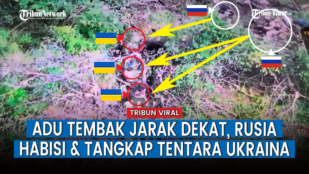 Full Pasukan Rusia Serbu Parit Militer Ukraina, Granat Dilempar hingga Tentara Ukraina Menyerah