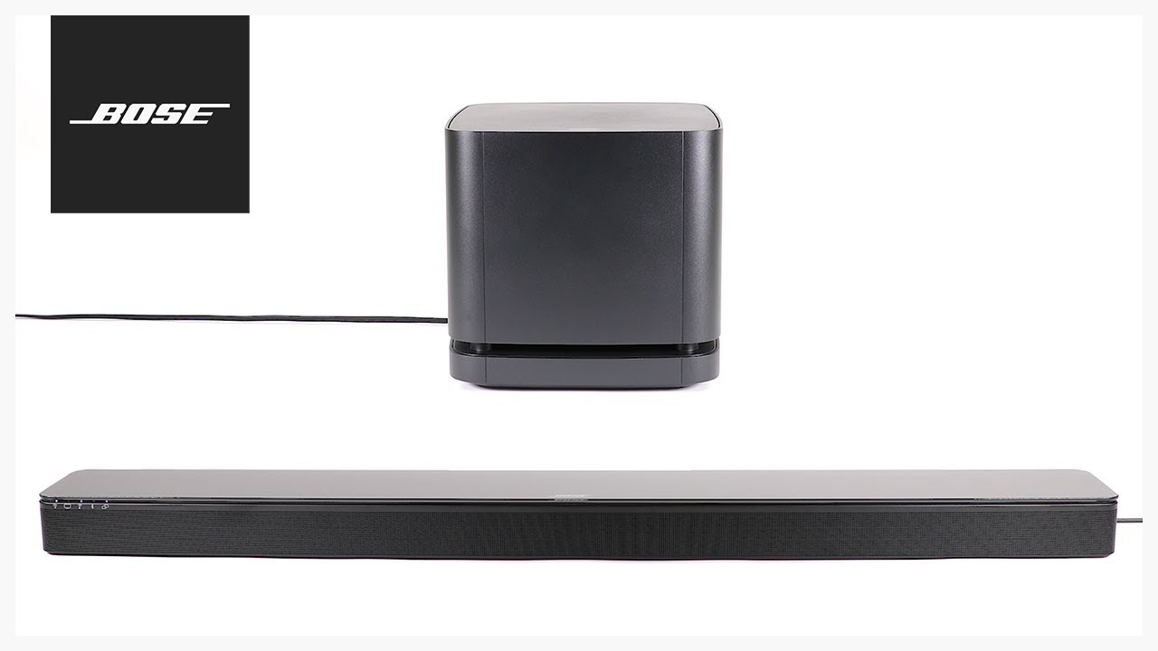 Bose SoundTouch Soundbar System – Unboxing and Setup