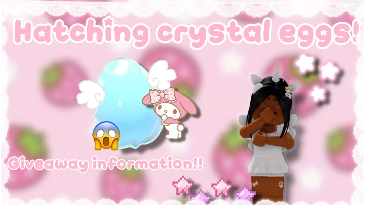 Hatching Crystal Eggs in Adopt Me 😳✨ | What Did I Get?!