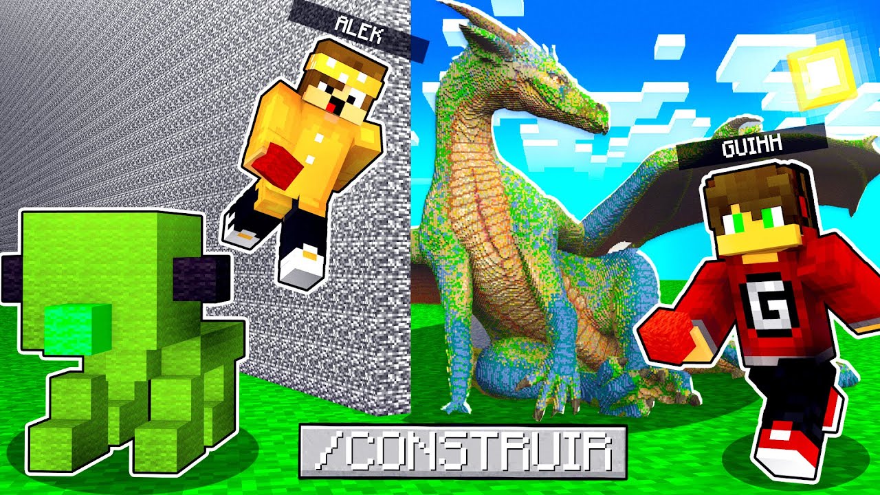 EU TRAPACEEI COM MODS DE CONSTRUÇÃO EM UMA COMPETIÇÃO NO MINECRAFT✭ Guihh ✭