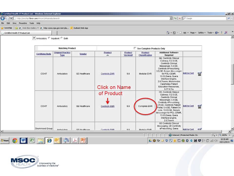 PQRS Part 4 - The EHR Option