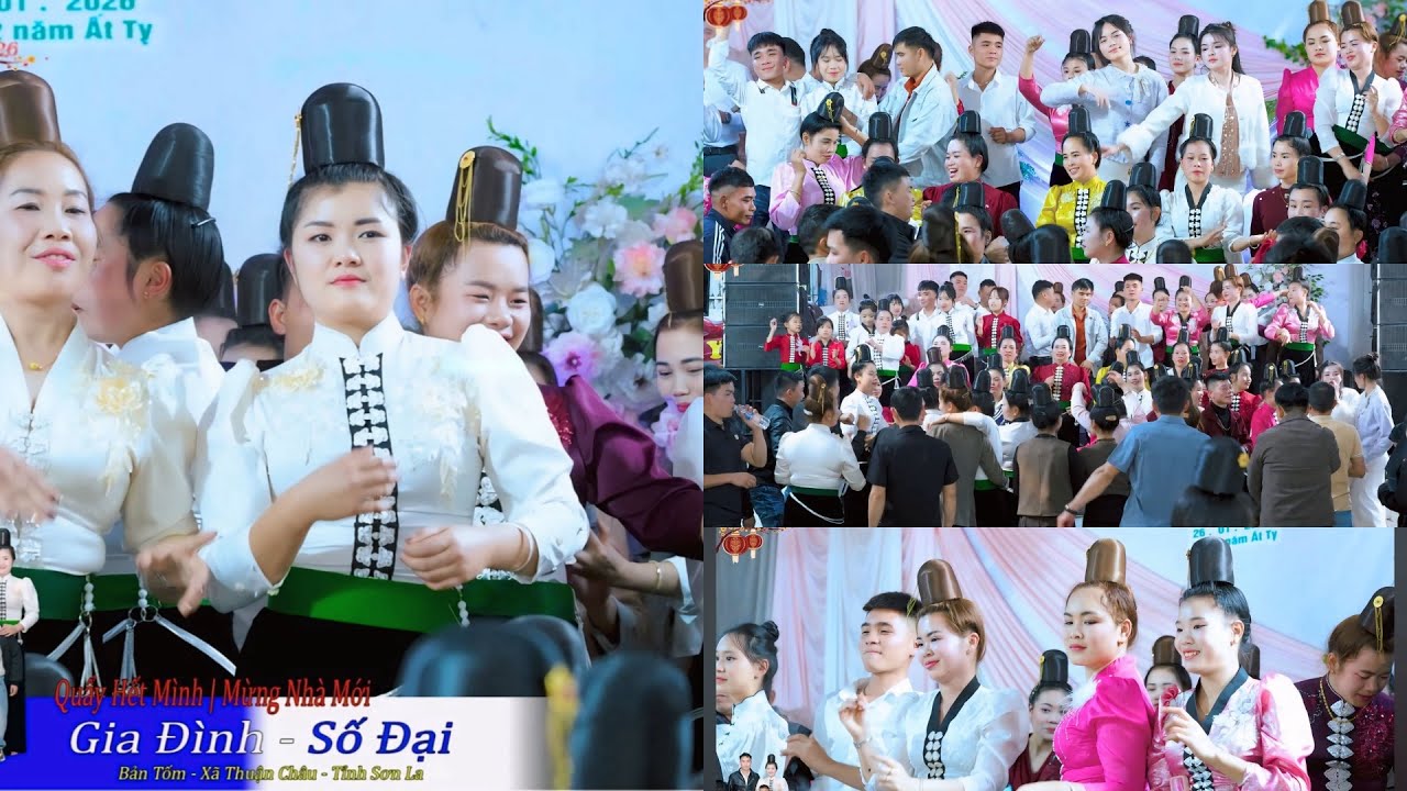 Nhạc Sàn Thái | Nhảy Múa Hết Mình | MTG - Gia Đình Số Đại | Bản Tốm Thuận Châu SL | Mạnh Hà TV