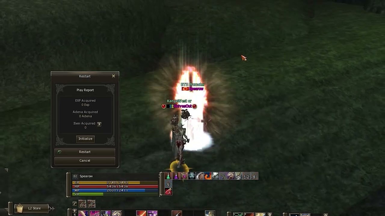 L2 Reborn. Brotherhood. Abyss walker. Last time