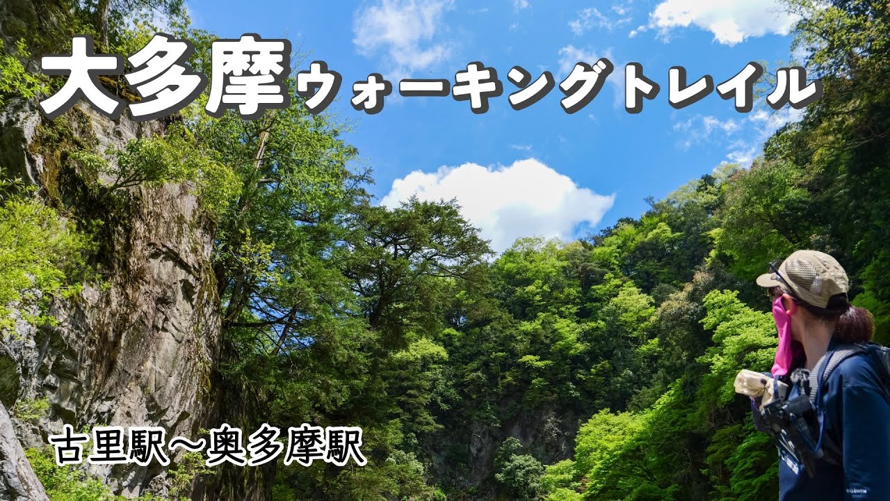 【奥多摩】大多摩ウォーキングトレイルで癒されハイキング | 青梅線・古里〜奥多摩駅【東京都】