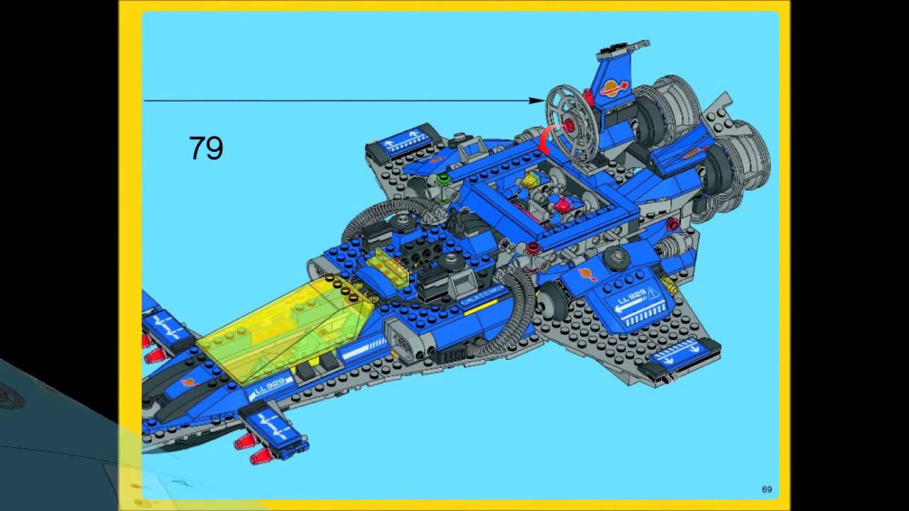 70816 Benny's Spaceship LEGO Movie (Instruction Booklet)