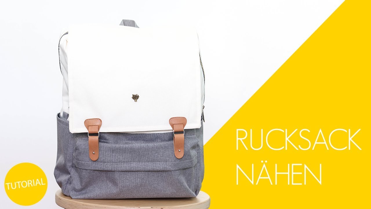 NÄH MICH! Rucksack Kukka selber nähen