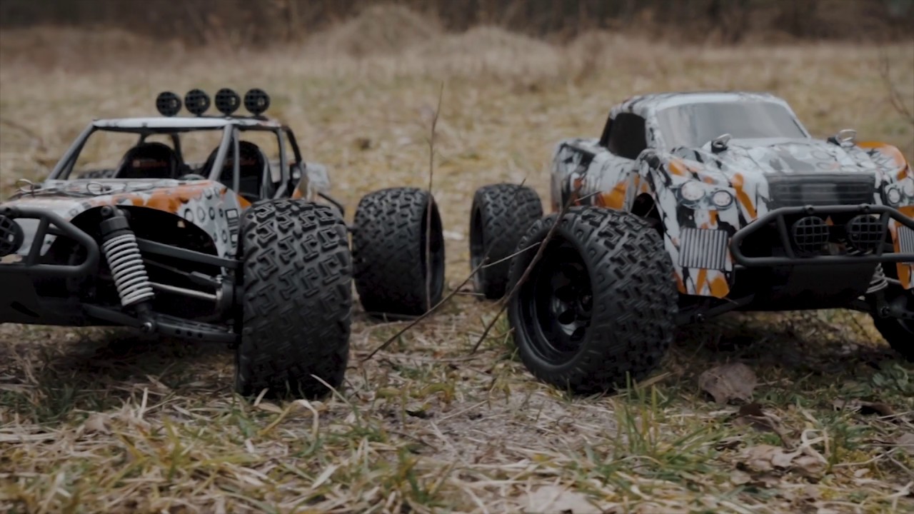 DF Models GhostFighter & FunFighter - RC Cars in Action